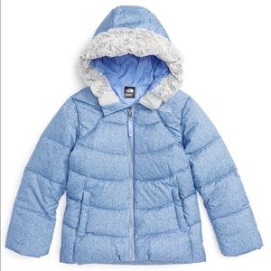 North Face Polar Down water repellent parka Sz 5T